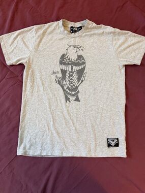 Sailor Jerry  Men’s Gray Eagle Tee